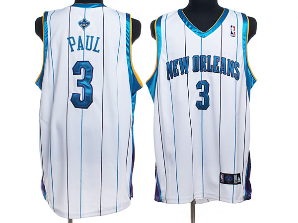 NBA Jerseys New Orleans Hornets #3 chris paul white Jersey