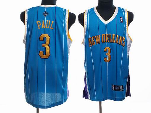 NBA Jerseys New Orleans Hornets #3 chris paul baby blue Jersey