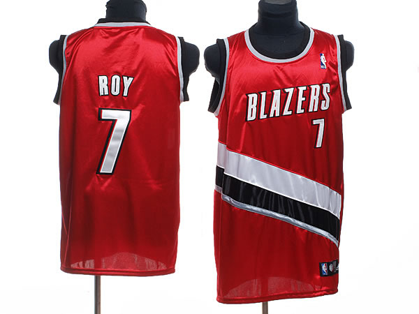 NBA Portland Trail Blazers #7 Brandon Roy Red Jersey