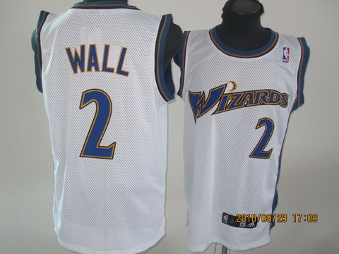 NBA Washington Wizards #2 John Wall White Jersey