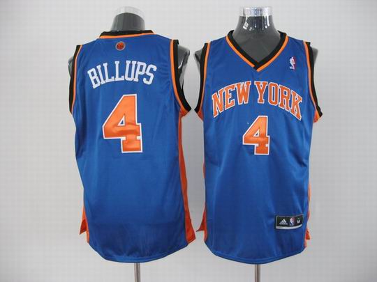 NBA New York Knicks #4 Chauncey Billups blue jersey