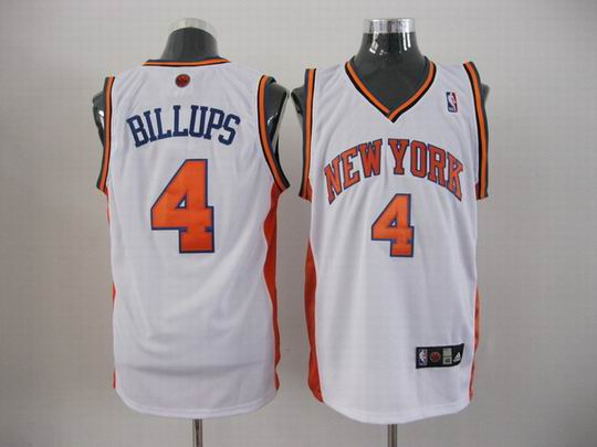 NBA New York Knicks #4 Chauncey Billups white jersey
