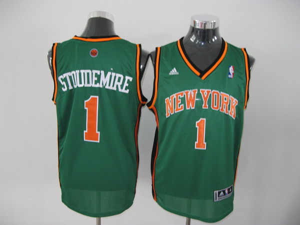 NBA New York Knicks #1 Amar'e Stoudemire Green Jersey