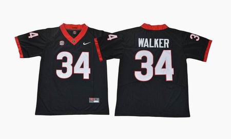 2017 Georgia Bulldogs Herchel Walker 34 College Football Limited Jersey - Black