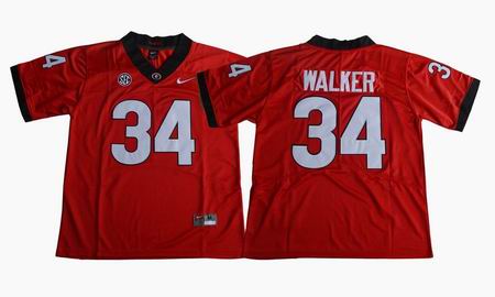 2017 Georgia Bulldogs Herchel Walker 34 College Football Limited Jersey Red