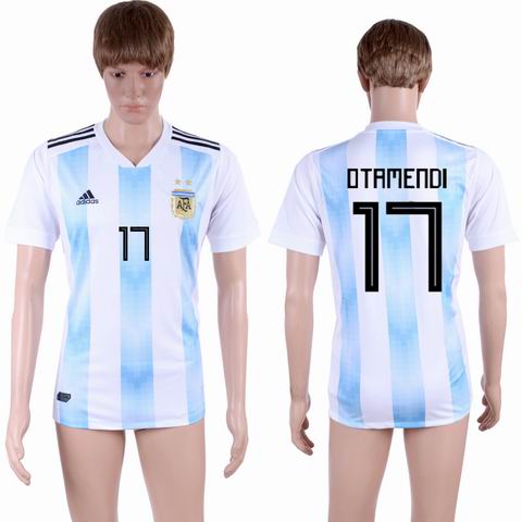 2018-2019 Argentina Home Football Shirt #17