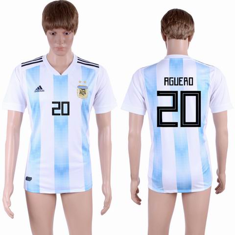 2018-2019 Argentina Home Football Shirt #20