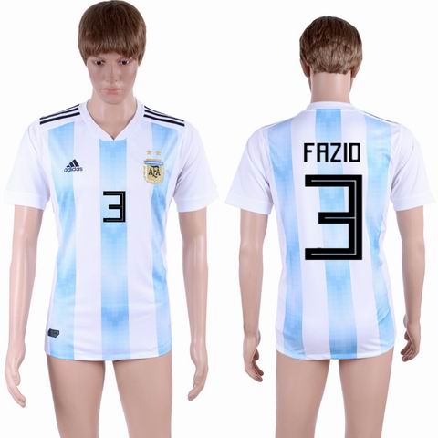 2018-2019 Argentina Home Football Shirt #3