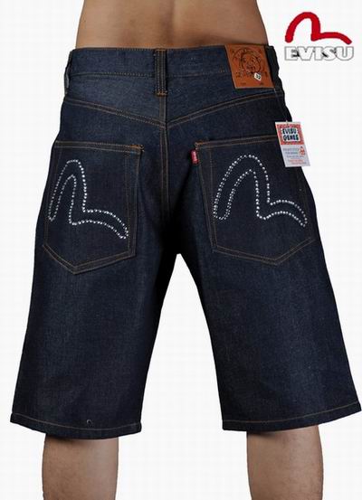 Evisu Men Short Jean