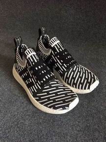 Adidas Boost NMD shoes black white