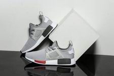 Adidas Boost NMD shoes silver grey