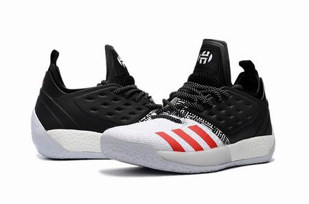 Adidas Harden Vol2 shoes black white red