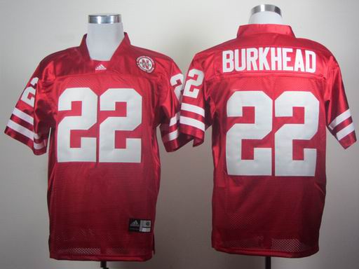 Adidas Nebraska Cornhuskers Rex Burkhead 22 Red College Football Jerseys