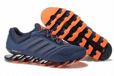 Adidas Springblade Razor IIII shoes Navy orange