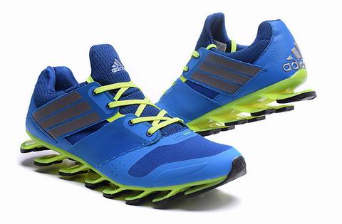 Adidas springblade 5 shoes blue green