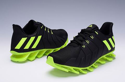 Adidas springblade 7 shoes black green