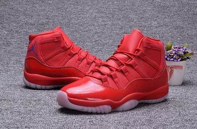 Air Jordan 11 retro shoes red