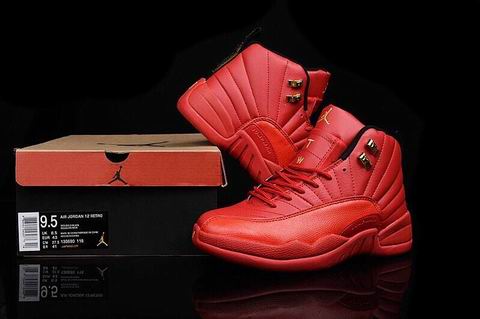 Air Jordan 12 Retro shoes red
