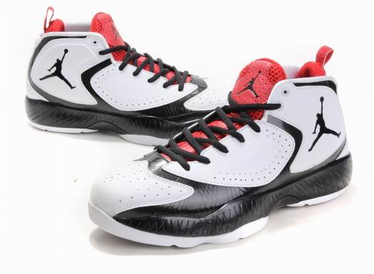 Air Jordan 2012 Shoes black white red