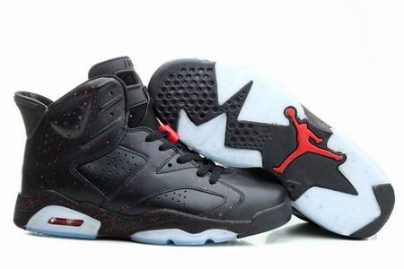 Air Jordan 6 shoes world cup black