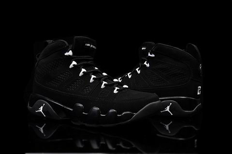Air Jordan 9 retro shoes black