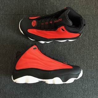 Air Jordan Pro Strong shoes red black