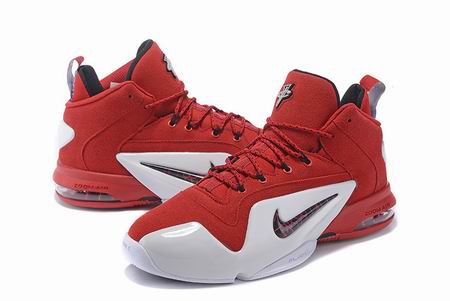 Air Penny VI shoes red white