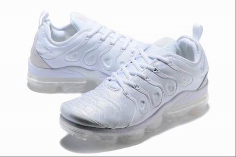 Air VaporMax Plus shoes all white