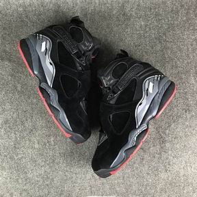Air jordan 8 shoes Cement shoes black AAAAA perfect quality