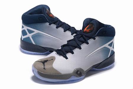 Air jordan XXX retro shoes blue white grey
