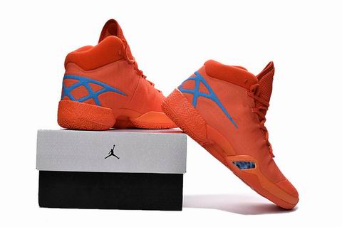 Air jordan XXX shoes orange