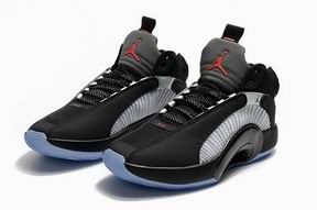 Air jordan XXXV shoes black grey red