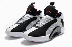 Air jordan XXXV shoes black white red