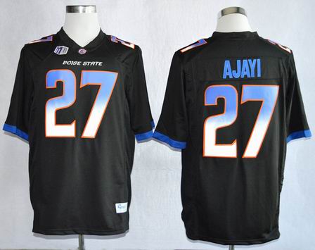 Boise State Broncos Jay Ajayi 27 College Football Jerseys-Black