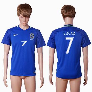 Brazil away Thai Version #7 Lucas