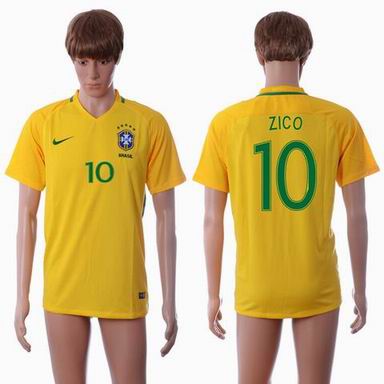 Brazil home Thai Version #10 Zico