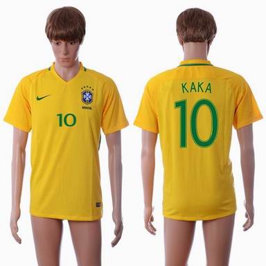 Brazil home Thai Version #10 kaka