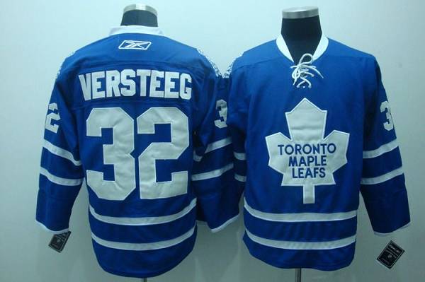 CCM Toronto Maple Leafs #32 Kris Versteeg Man Throwback Blue Home NHL Jersey
