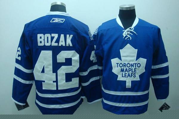 CCM Toronto Maple Leafs #42 Tyler Bozak Blue Home Man Throwback NHL Jersey