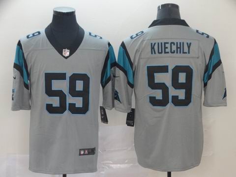 Carolina Panthers #59 KUECHLY gray interverted jersey