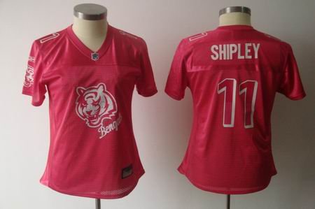 NFL Cincinnati Bengals 11 Shipley red women FEM FAN Jersey