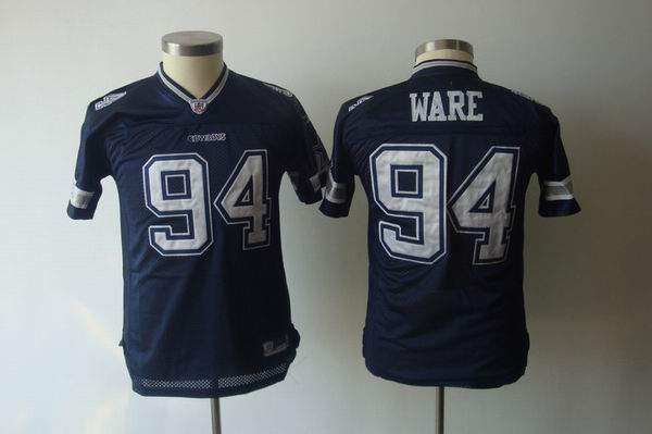 NFL Dallas Cowboys 94 Ware blue Youth Jersey
