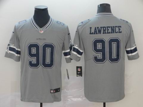 Dallas cowboys #90 Lawrence grey interverted jersey