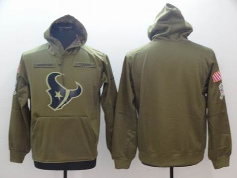 Houston Texans Olive Salute to Service sweatshirt