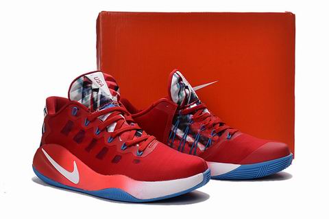 Hyperdunk 2016 Low shoes red blue