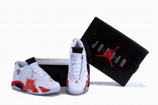 Jordan 14 shoes AAA white red