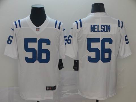 Indianapolis Colts #56 Nelson white vapor untouchable jersey