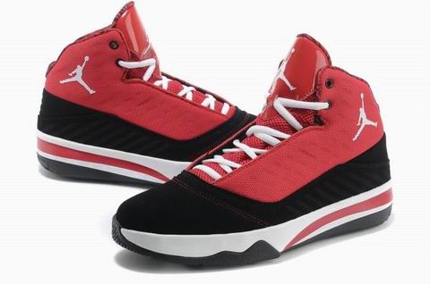 JORDAN B` MO shoes red white black