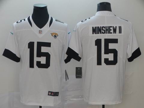 Jacksonville Jaguars #15 MINSHEW II white vapor untouchable jersey