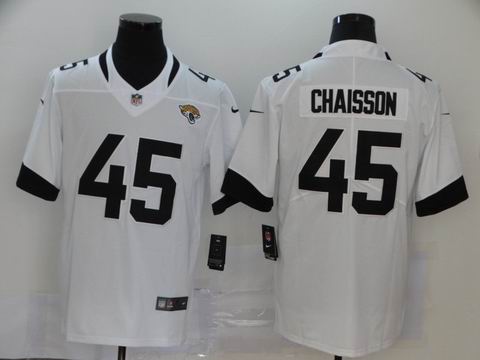 Jacksonville Jaguars #45 CHAISSON WHITE vapor untouchable jersey